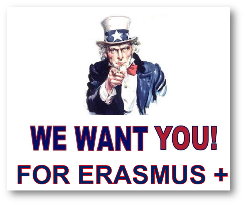 We want you for Erasmus